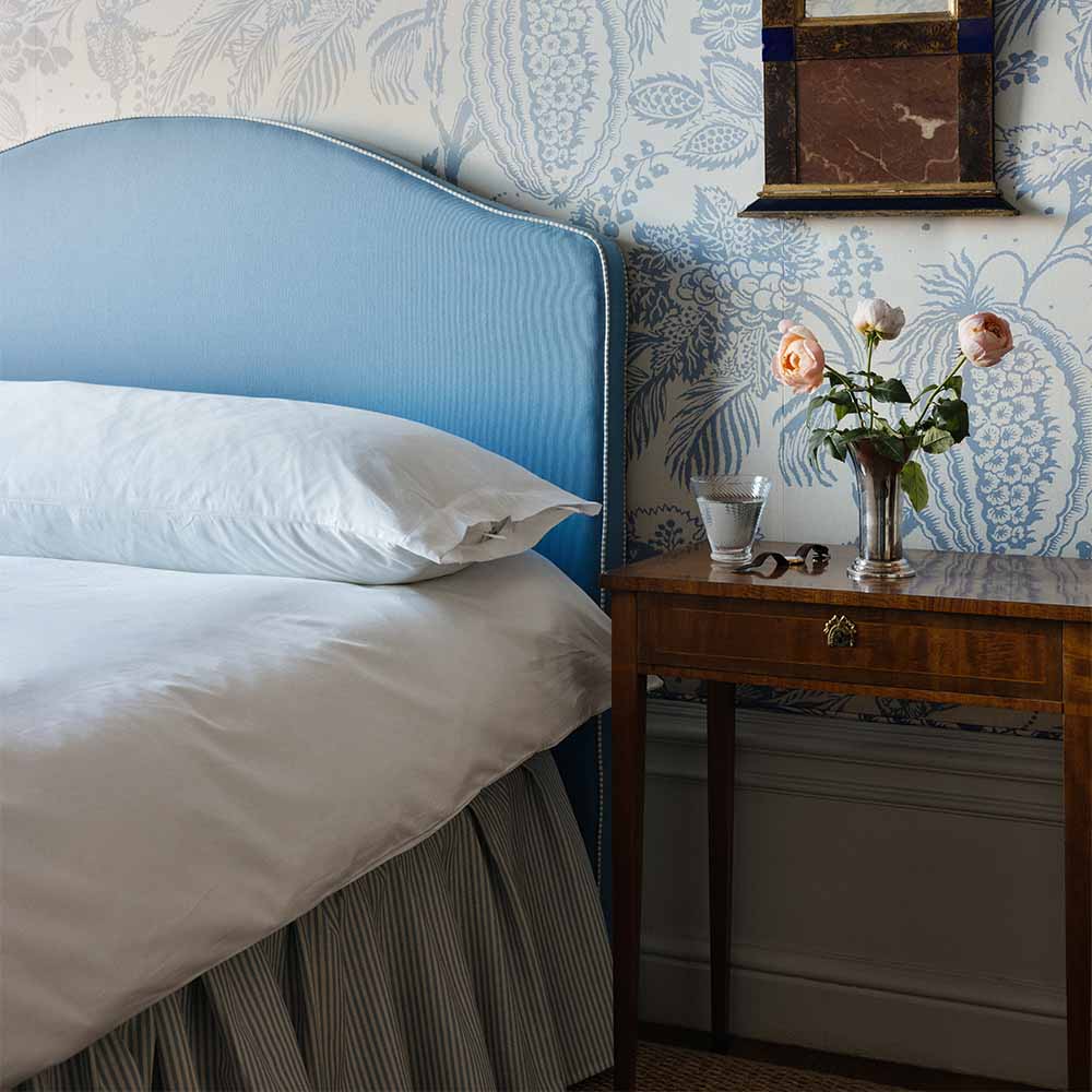 Mille Notti Laura Stripe Sängkappa 120×54 Beige