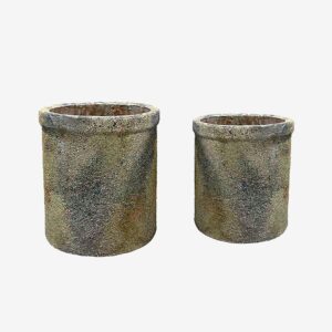 Muubs – Treasure Krukset om 2 – Grå – Krukor & vaser – Från Homeroom