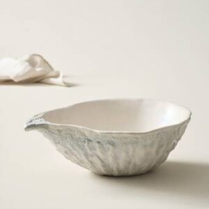 NAIA skål ø 30 cm Vit/grå