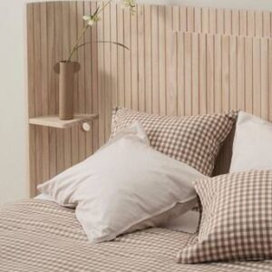 NAKAI sänggavel 160 cm/ 180 cm Vitsåpad