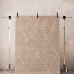 NANCY luggmatta Beige/naturvit