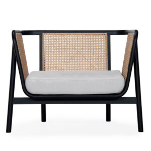 NANTES Fåtölj Svart