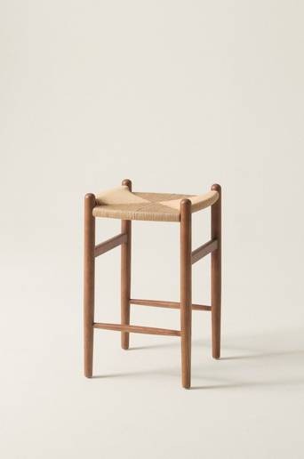 NATTAVAARA barpall Valnötsfinish/natur