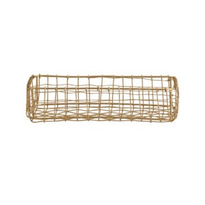 NAVITI Förvaringskorg Guld