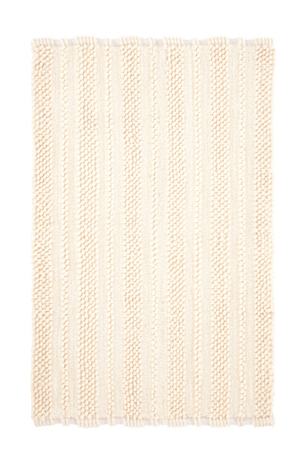 NEA badrumsmatta 80×120 cm Naturvit