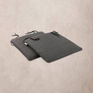 NERJA sittdyna karmstol 2-pack Grå