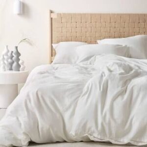 NEZZIE påslakanset enkelsäng Vit