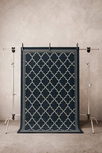 NICOLAH utomhusmatta 160×230 cm Blå