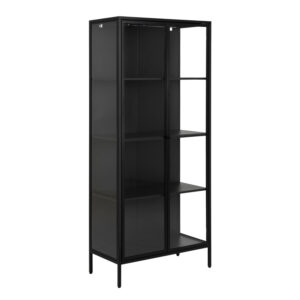 NIKKI Displayskåp L Svart