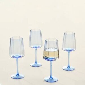 NINA vinglas 4-pack Blå