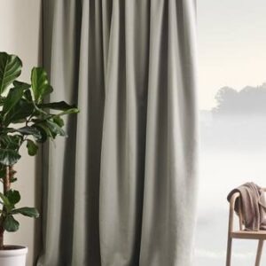 NOCTIS mörkläggningsgardin – 1 längd – extra bred Grå