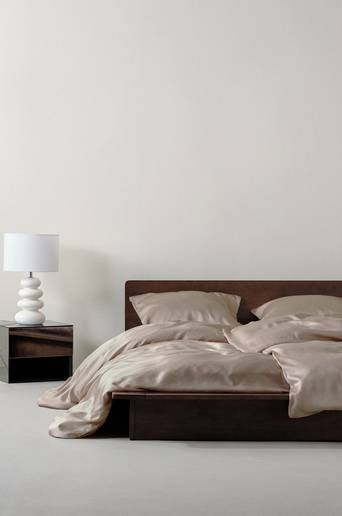 NOELA påslakanset enkelsäng Greige