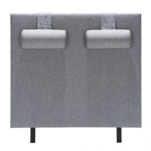 NORA 140 Sänggavel Ljusgrå