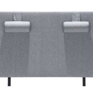 NORA 160 Sänggavel Ljusgrå