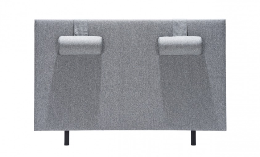 NORA 160 Sänggavel Ljusgrå