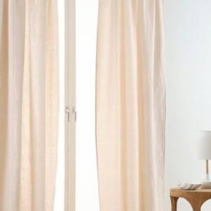 NORA multifunktionsgardin 2-pack Beige