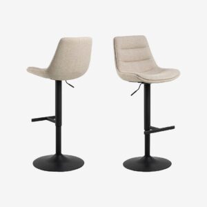 NORDFORM – Adisa barstol 2-pack – Beige – Barstolar & pallar – Från Homeroom