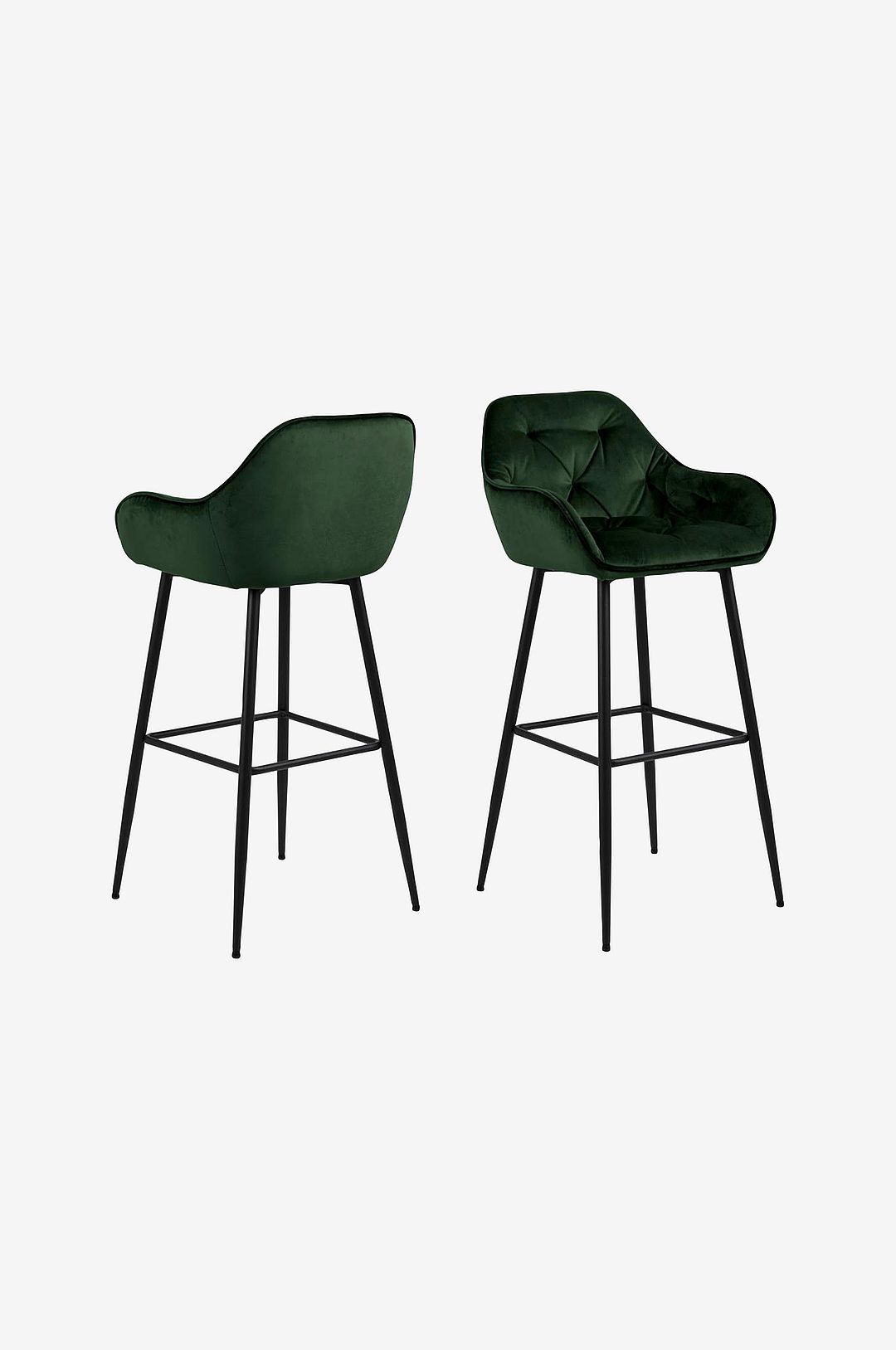 NORDFORM - Barstol Alice, 2-pack - Grön - Barstolar & pallar - Från Homeroom