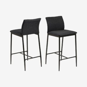 NORDFORM – Barstol Alida, 2-pack – Grå – Barstolar & pallar – Från Homeroom