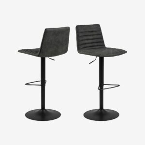 AC Design Furniture – Barstol Ayden, 2-pack – Grå – Barstolar & pallar – Från Homeroom