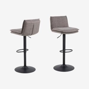 AC Design Furniture – Barstol Flynn 2-pack – Brun – Barstolar & pallar – Från Homeroom