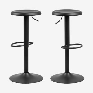 AC Design Furniture – Barstol Frans 2-pack 59-80 cm – Svart – Barstolar & pallar – Från Homeroom