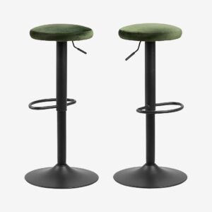 AC Design Furniture – Barstol Frans 2-pack, 62-82 cm – Grön – Barstolar & pallar – Från Homeroom