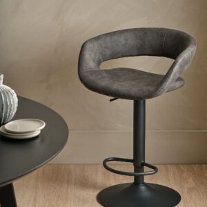 AC Design Furniture – Barstol Leo 2-pack, 62-82 cm – Grå – Barstolar & pallar – Från Homeroom