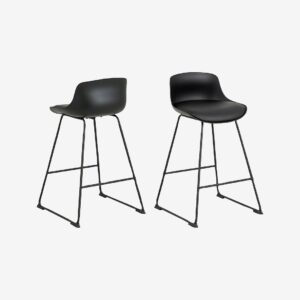 AC Design Furniture – Barstol Tiam, 2-pack – Svart – Barstolar & pallar – Från Homeroom