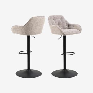 AC Design Furniture – Brooke barstol, 2-p – Natur – Barstolar & pallar – Från Homeroom