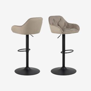 AC Design Furniture – Brooke barstol 2-pack – Beige – Barstolar & pallar – Från Homeroom