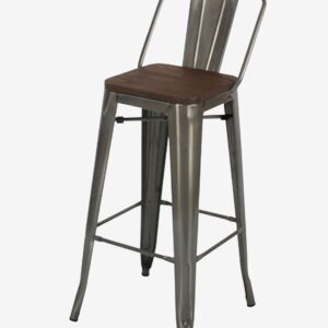 Tusent – I Frankrike Barstol 2-pack – Grå – Barstolar & pallar – Från Homeroom