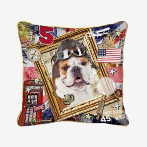 NORDFORM – Kudde Bruno – Flerfärgad – Prydnadskuddar & kuddfodral – Från Homeroom