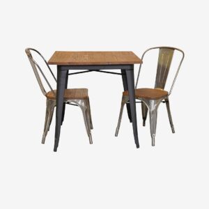 NORDFORM – Matsalsset 75B AboutFrance – Svart – Matgrupp 2 personer – Från Homeroom