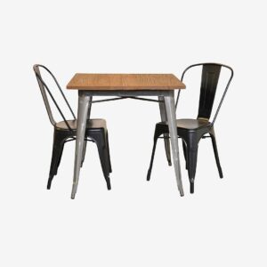 Tusent – Matsalsset 75B AboutFrance – Svart – Matgrupp 2 personer – Från Homeroom