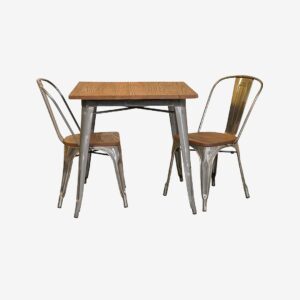 NORDFORM – Matsalsset 75G AboutFrance – Silver – Matgrupp 2 personer – Från Homeroom