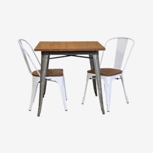 Tusent – Matsalsset 75G AboutFrance – Silver – Matgrupp 2 personer – Från Homeroom