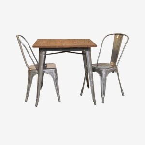 NORDFORM – Matsalsset 75G AboutFrance – Silver – Matgrupp 2 personer – Från Homeroom