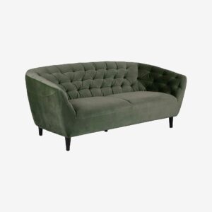 AC Design Furniture – Ria 3-sits – Grön – 3-sits soffor – Från Homeroom