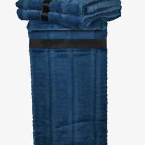 Tusent – Rutig schack – Blå – Filtar & plädar – Från Homeroom