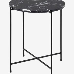 AC Design Furniture – Sidobord Floke, 42 cm – Svart – Småbord – Från Homeroom