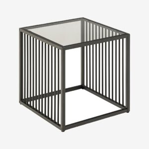 AC Design Furniture – Sidobord Florian, 40 x 40 cm – Grå – Småbord – Från Homeroom