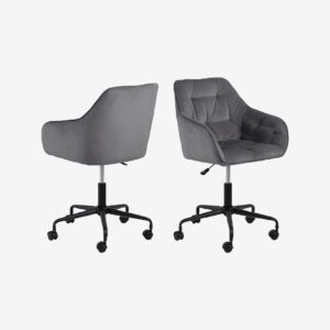 AC Design Furniture – Skrivbordsstol Alice – Grå – Skrivbordsstolar – Från Homeroom