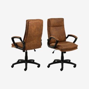 AC Design Furniture – Skrivbordsstol Neija – Brun – Skrivbordsstolar – Från Homeroom