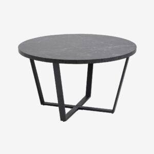 AC Design Furniture – Soffbord Blanka, Diameter 77 cm – Svart – Soffbord – Från Homeroom