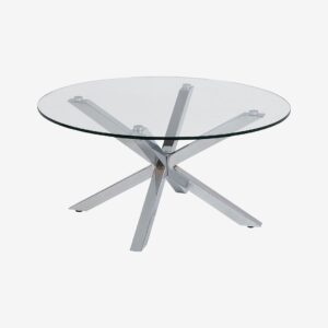 AC Design Furniture – Soffbord Milou, Diameter 82 cm – Krom – Soffbord – Från Homeroom