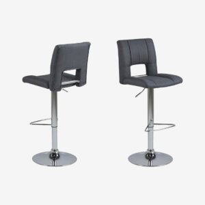 AC Design Furniture – Sylvia barstol 2-pack – Grå – Barstolar & pallar – Från Homeroom