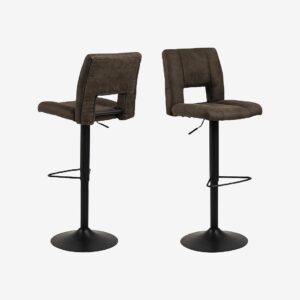 NORDFORM – Sylvia barstol 2-pack – Grå – Barstolar & pallar – Från Homeroom