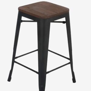 Tusent – Tower Barstol 2-pack – Svart – Barstolar & pallar – Från Homeroom