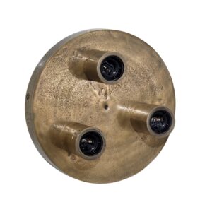 NOTICE Taklampa Råmässing